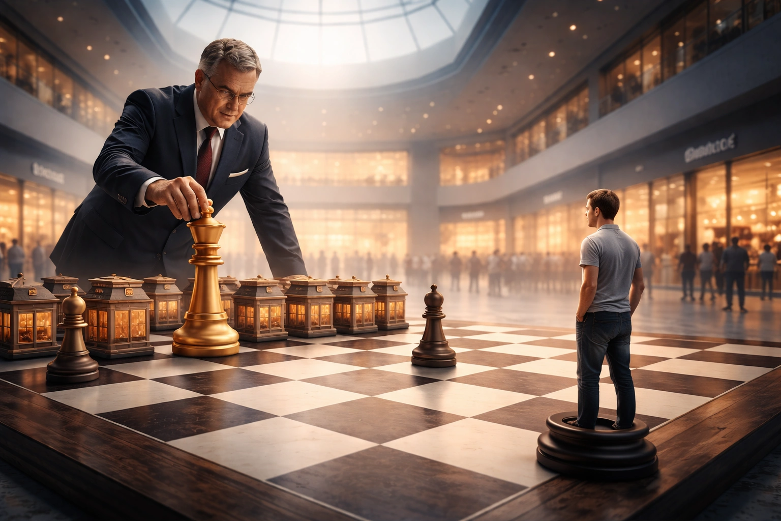 Konkurrenzschutz im Gewerbemietvertrag: Rechte von Mietern in Einkaufszentren, BGH-Urteil zur Klauseltrias, Mietminderung und Kündigung. Anwalt in Köln