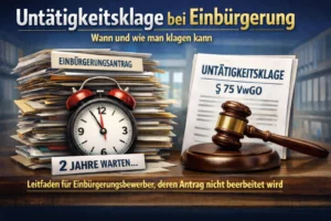 Untätigkeitsklage bei Einbürgerung Wann und wie man klagen kann